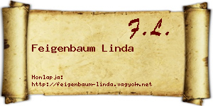 Feigenbaum Linda névjegykártya